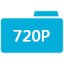 720P